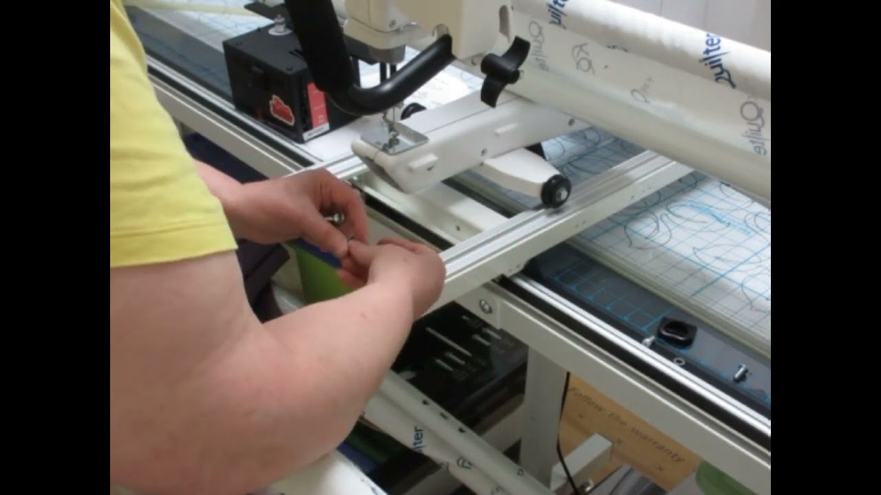 How to install the Butler Robotics on a King Quilter 2 frame