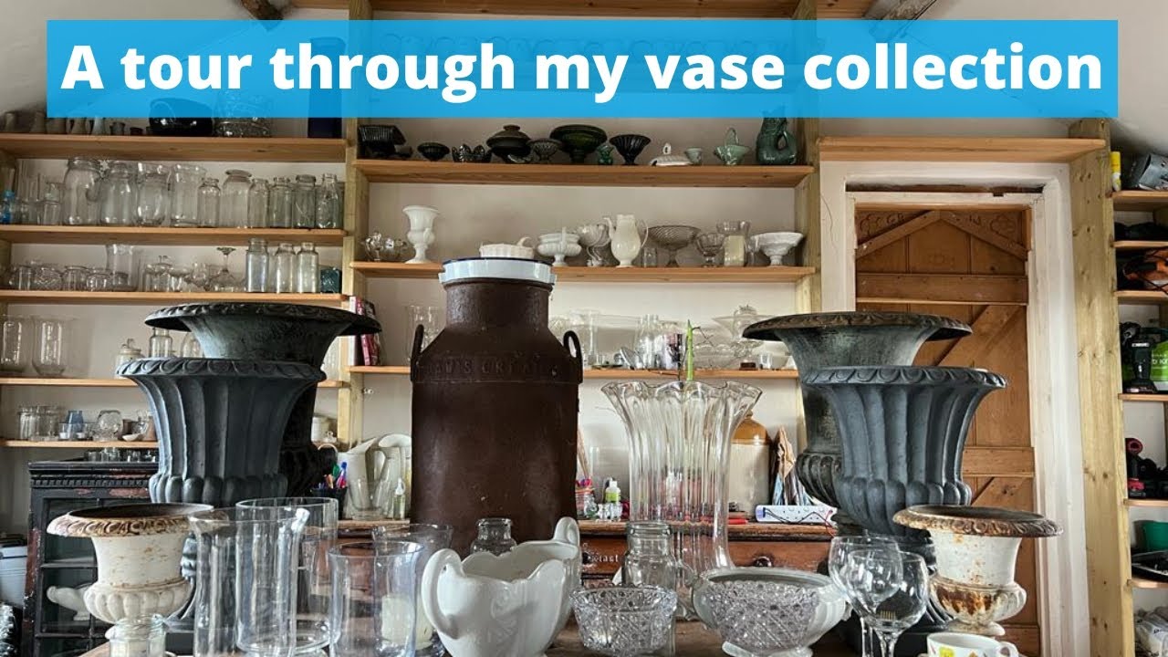 A tour through my vase collection w top tips for why & how to use them in event & wedding floristry