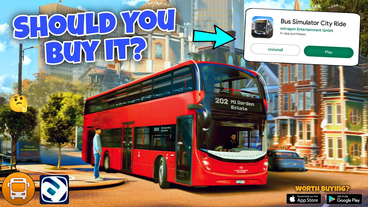 Bus Simulator City Ride by Astragon | Should You Buy This Game? | My Opinion,Honest Review | Android