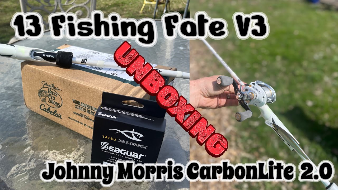 Unboxing Johnny Morris carbon lite 2.0 Baitcaster reel.