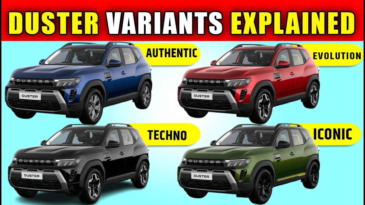 Renault Duster All Variants Explained 2026 | Duster Best Variant to Buy | New Duster 2026 #duster