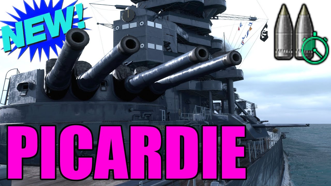 *NEW* Reload BOOSTER Battleship - PICARDIE - WOWS