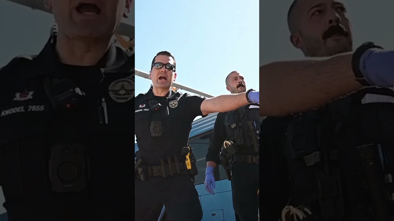 Victim Explodes at Police After Bus Assault 😳