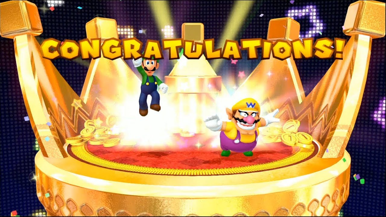 Mario Party 10 - Coin Challenge ( Master CPU Difficulty - 2 Player ! Mario,Luigi,Wario,Toad ) # 1