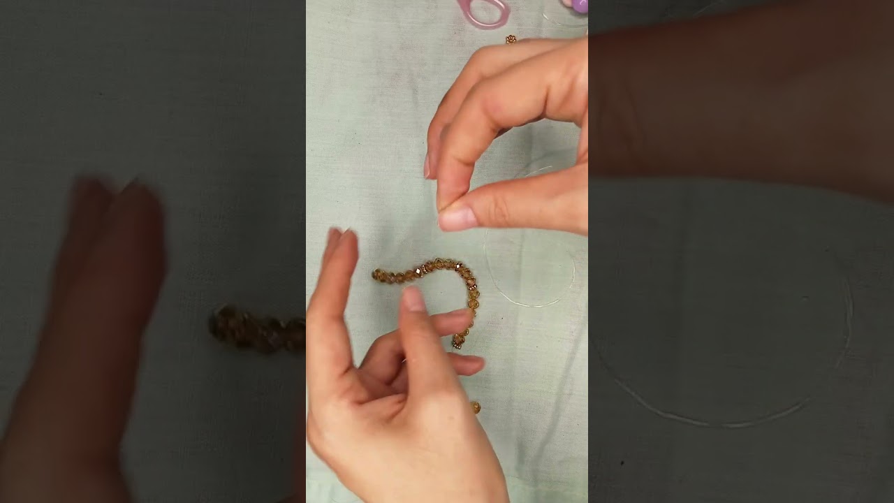 How make your bracelet at home: Easy step by step #diybracelet #handmadejewelry #diy #tutorial #art 