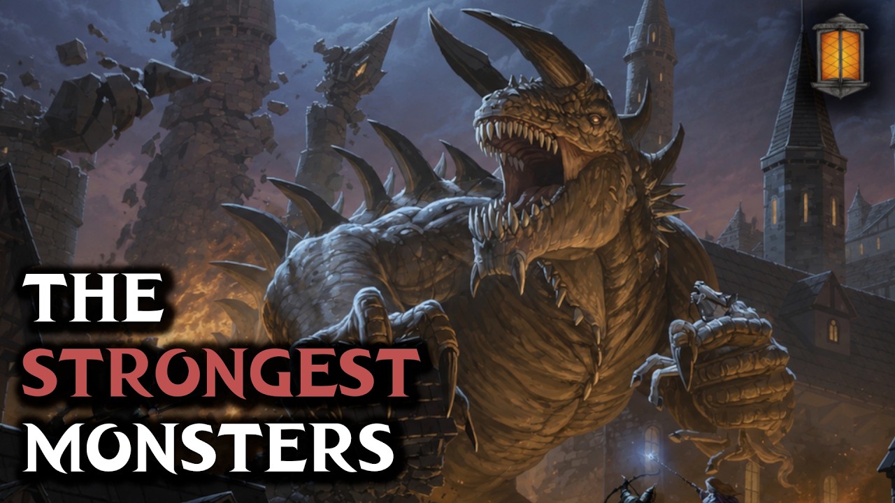 The Absolute Strongest Monsters in D&D