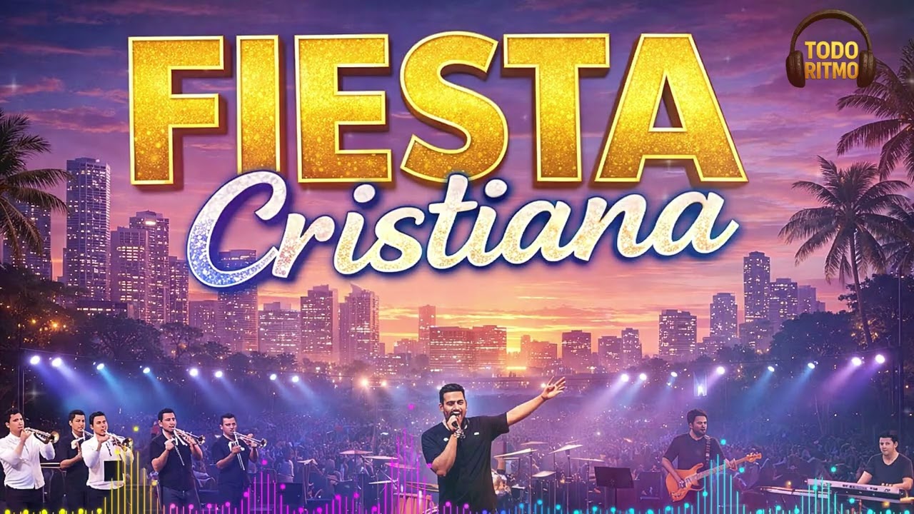 Fiesta Cristiana.  Una cadena de Alabanzas que te hará gozar de bendición.