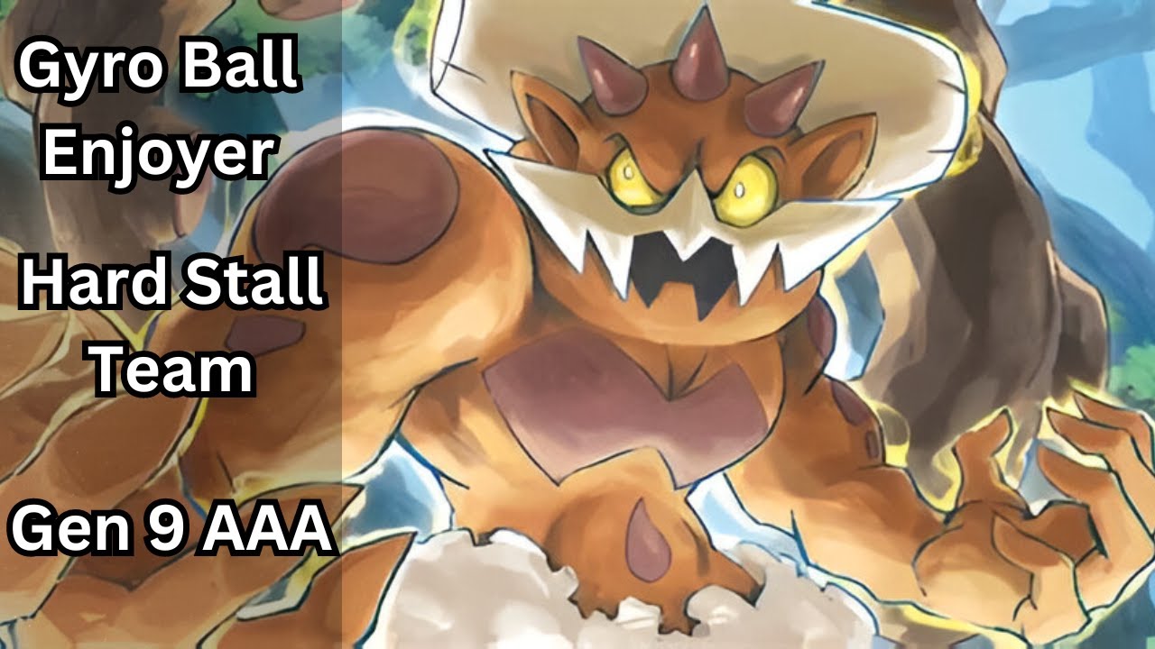 200+ Turns??? Pokemon Showdown Gen 9 AAA - Hard Stall Team - Gyro Ball Enjoyer