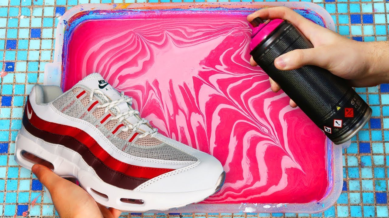 Customize your NIKE AIR MAX 95 with Hydro Dipping !! 🎨
