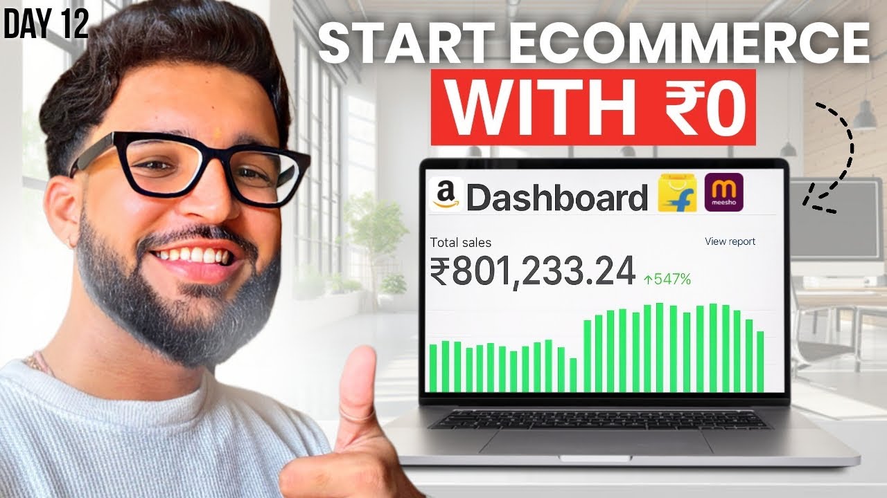 Start Ecommerce Business from Home with ₹0 | Step-by-Step Guide 2025