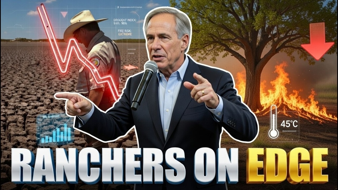 Governor of Texas LOSES IT as Sixth-Year Drought Pushes Ranchers Into Wildfire Disaster
