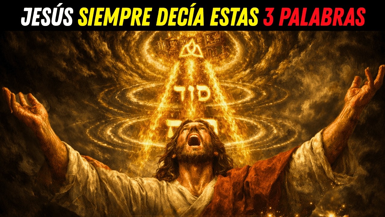 JESÚS DIJO 3 PALABRAS Sagradas que ABREN el Portal de la RIQUEZA — Lo Ocultaron 2.000 Años