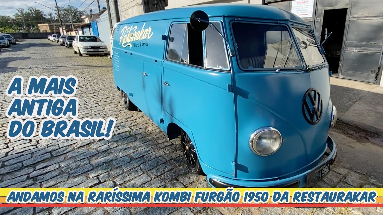 VW BUS BARNDOOR PANEL 1950! A KOMBI MAIS ANTIGA DO BRASIL! HISTÓRIA E OS DETALHES DESSA SOBREVIVENTE