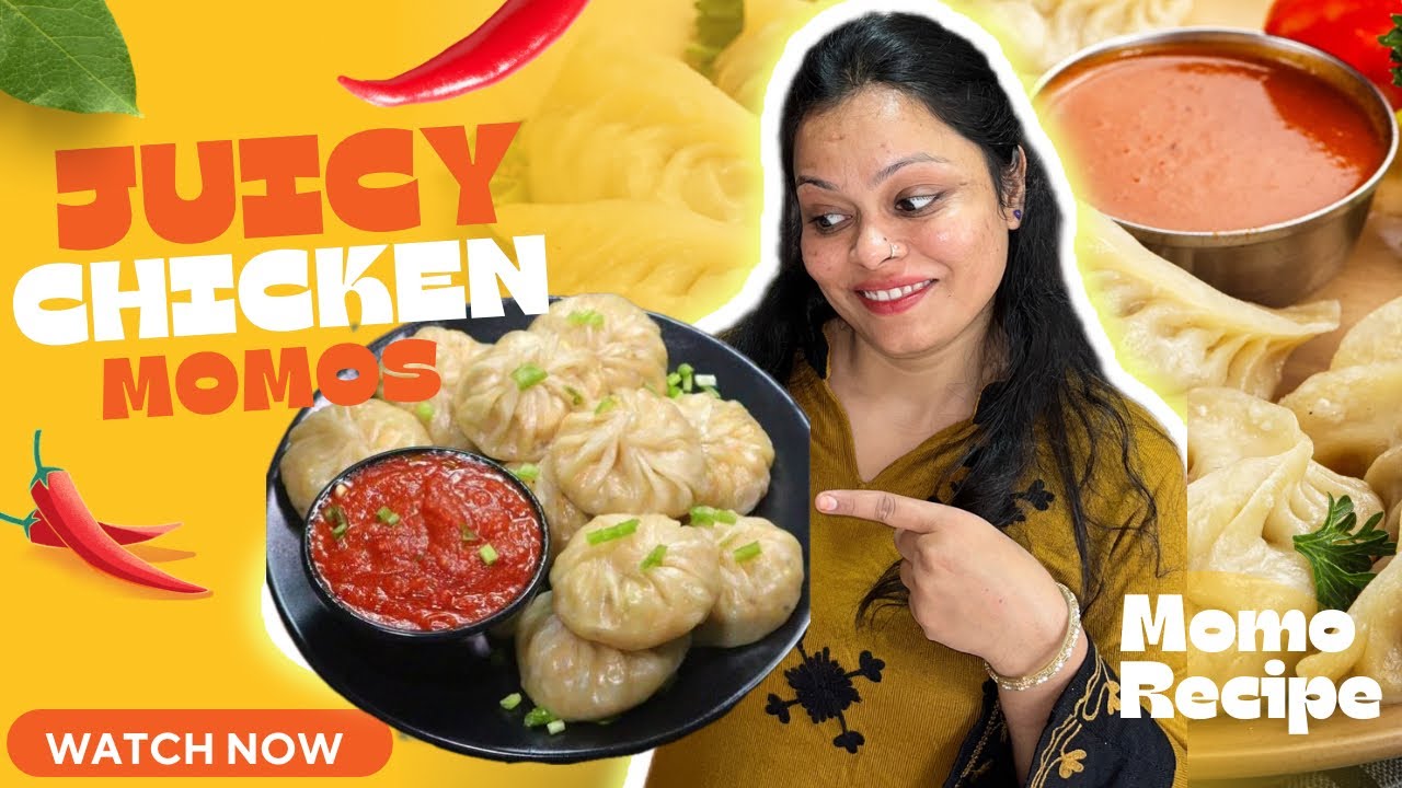 Chicken momos recipe🤩Amreen saifi🤩