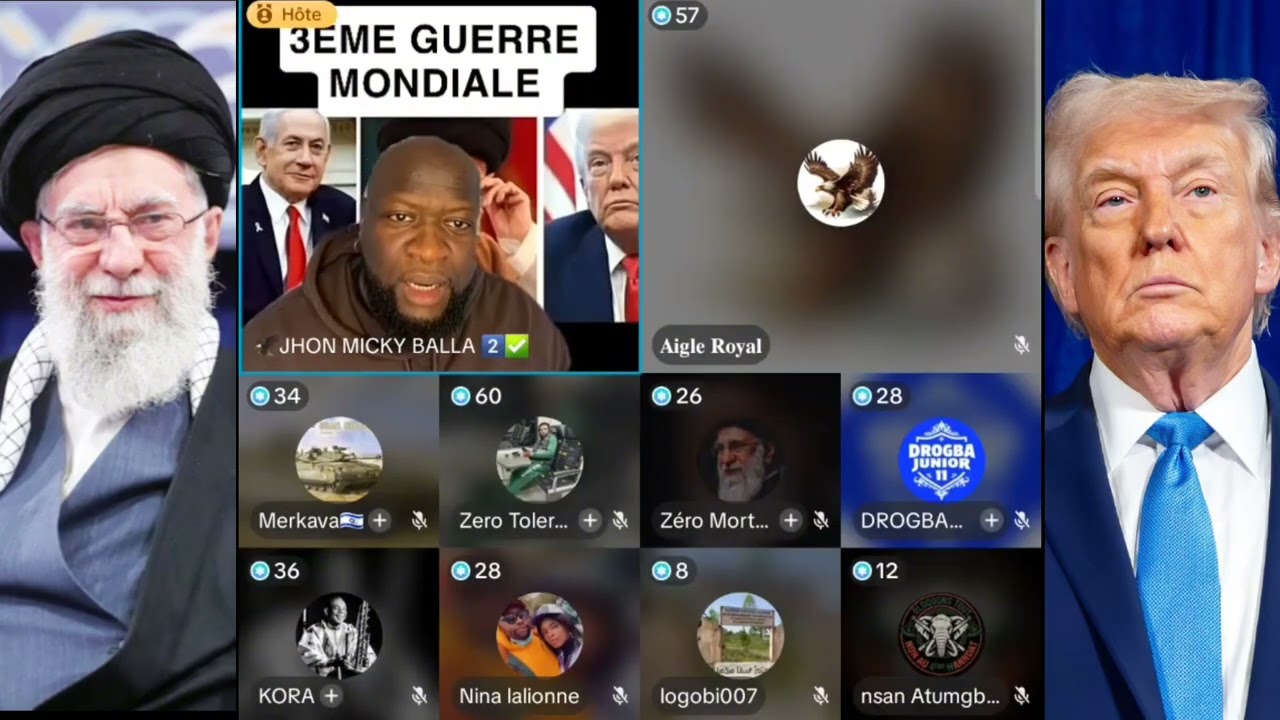 🔴 Débat sur la guerre USA/Israël contre l'Iran avec Nsan Atumgblan