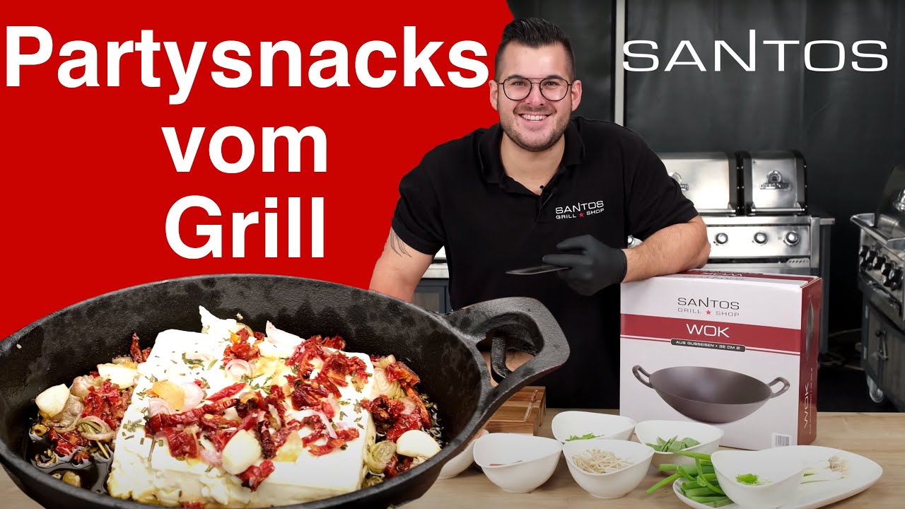 🥘🍢🔥 Asia Gemüse im Wok, Tapas aus Gusspfännchen & Waffeln vom Gasgrill ✅ Anleitung & Erklärung