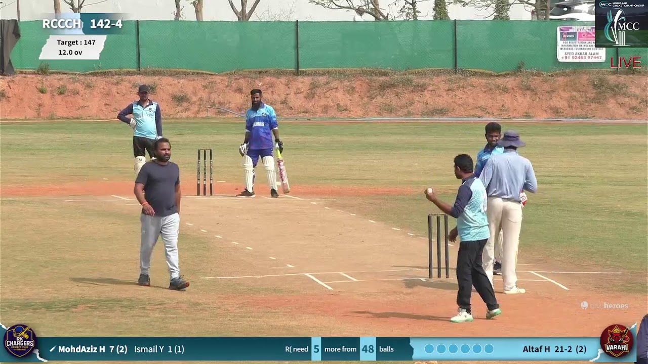 (M.C.C)MOINABAD CRICKET CHAMPIONSHIP SE-69☆VARAHI VS RK CHARGES CRICKET CLUB☆ 