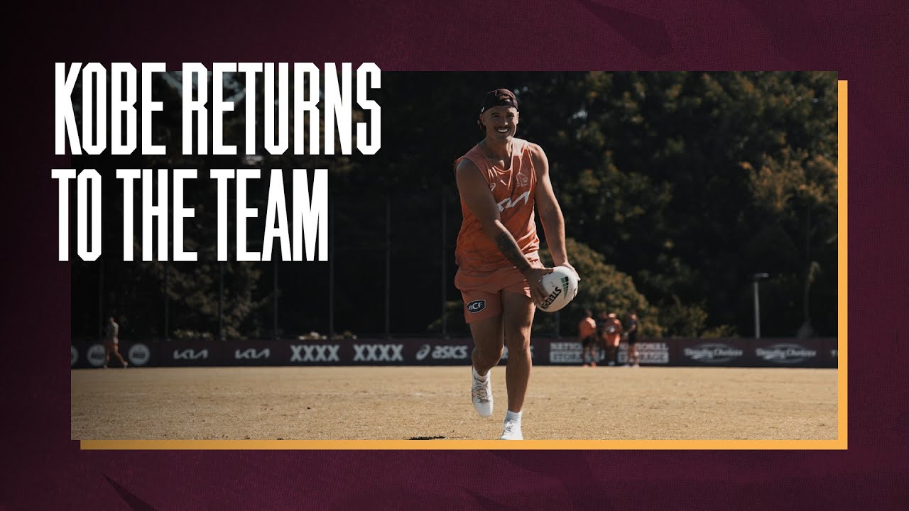Kobe returns to the first team