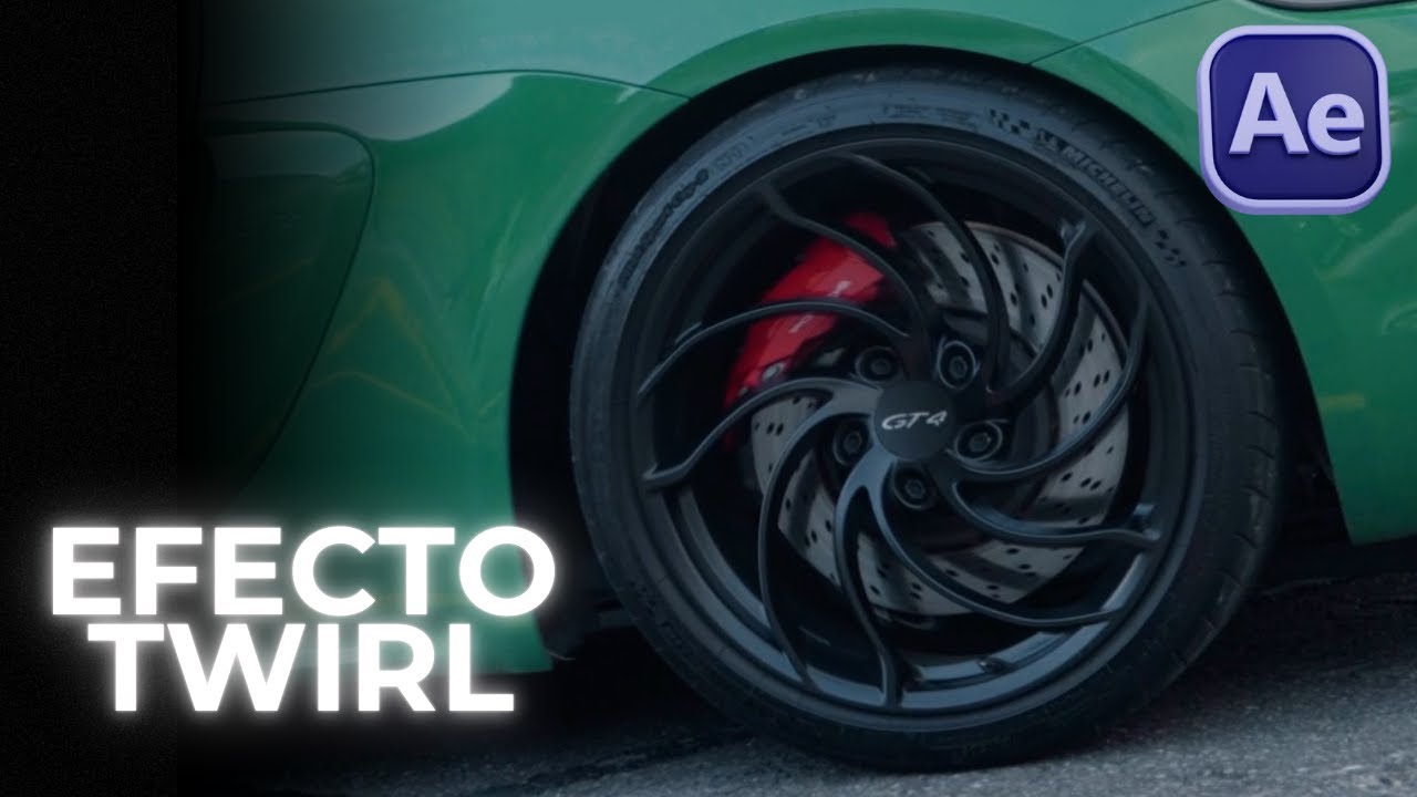 Tutorial Rápido: Crea un Efecto de Twirl de Rueda en After Effects para Videos de Carros