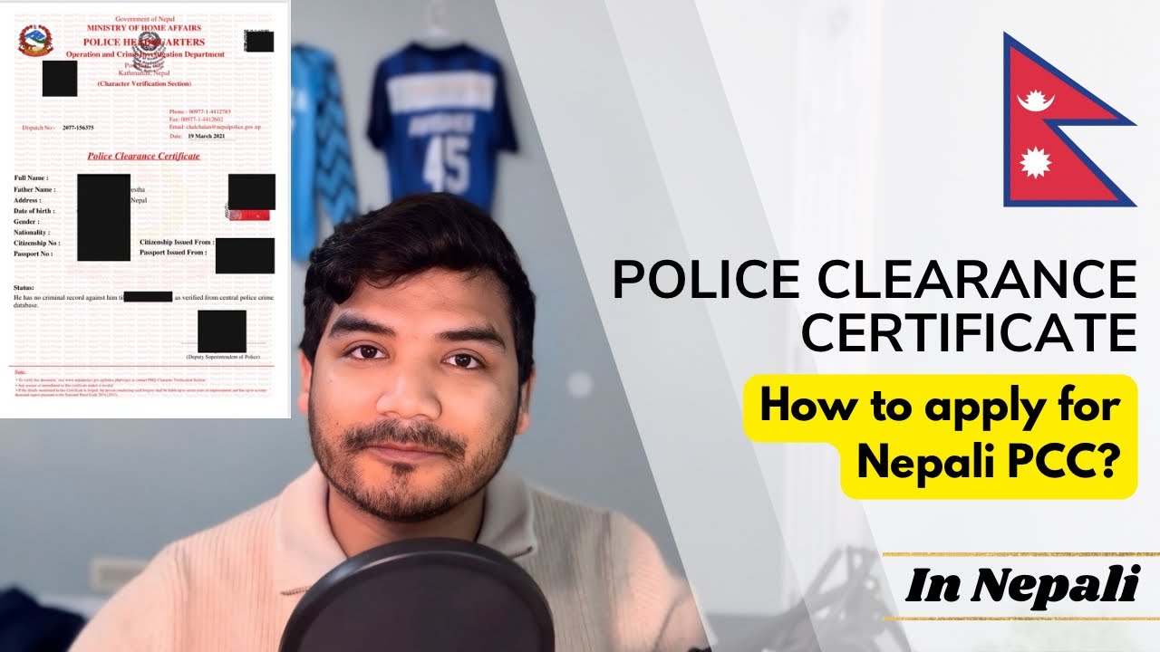 How to apply for Nepali Police Clearance Certificate? | PCC | Nepali Police