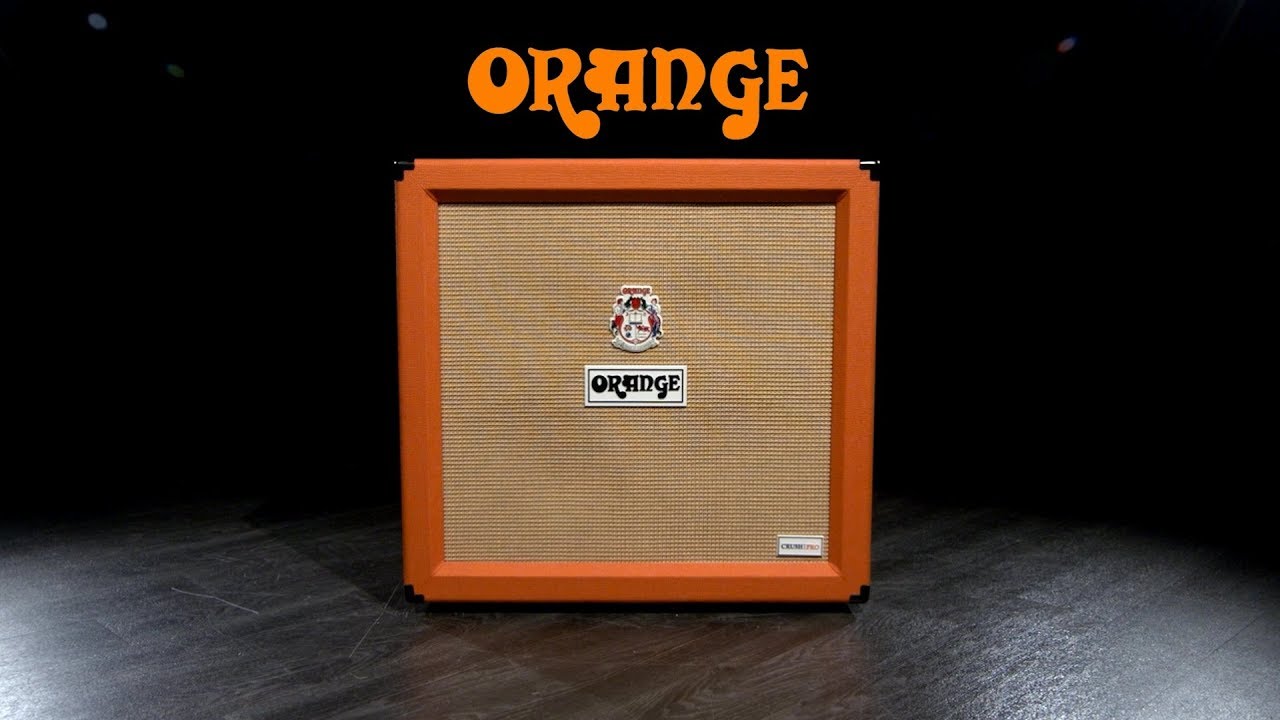 Orange Crush PRO 4 x 12 Closed Back Compact Cabinet | Gear4music demo