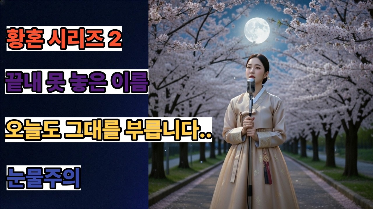 황혼 시리즈 2｜황혼에 남겨진 이름 – 아직도 지우지 못한 사랑 (감성트로트)