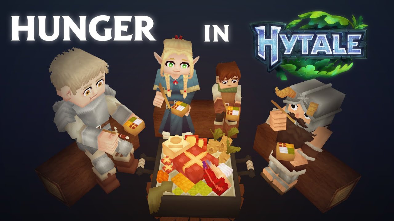 Hytale правильно показывает голод