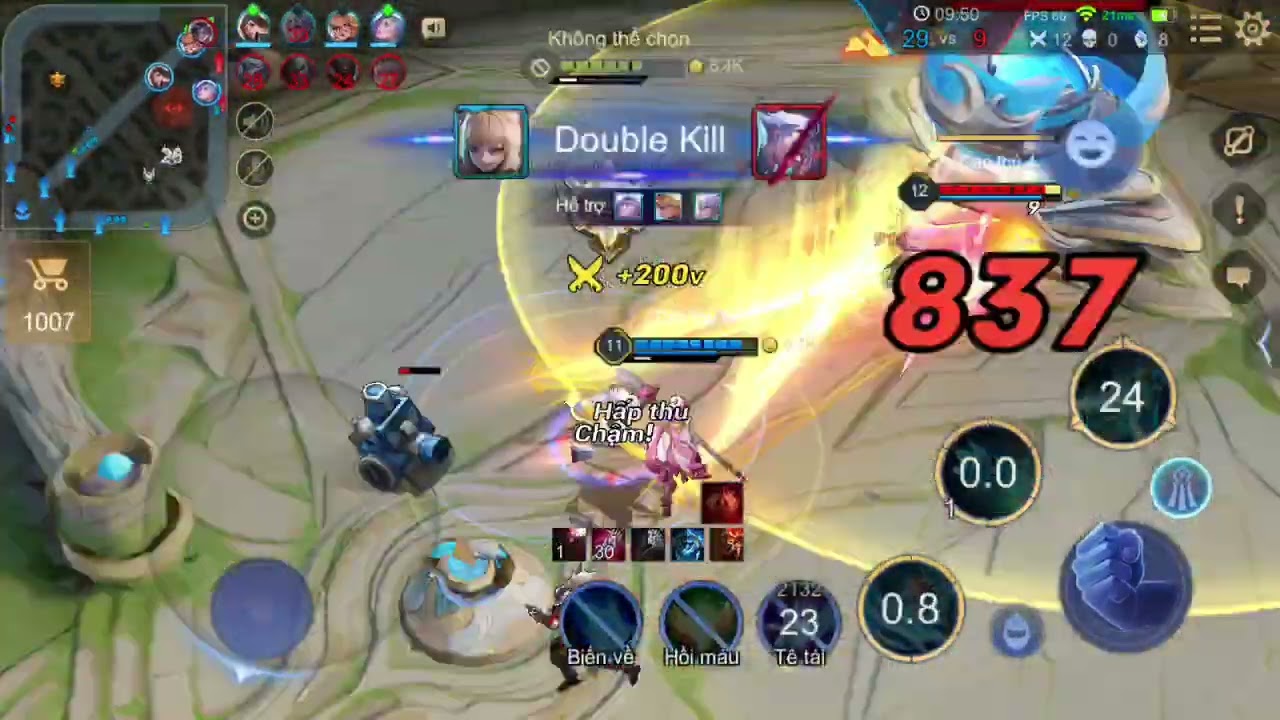 Aoi Cân Team Thần Sầu: Combo One Shot Bá Đạo - Highlight Aoi Top Rank Liên Quân Mobile