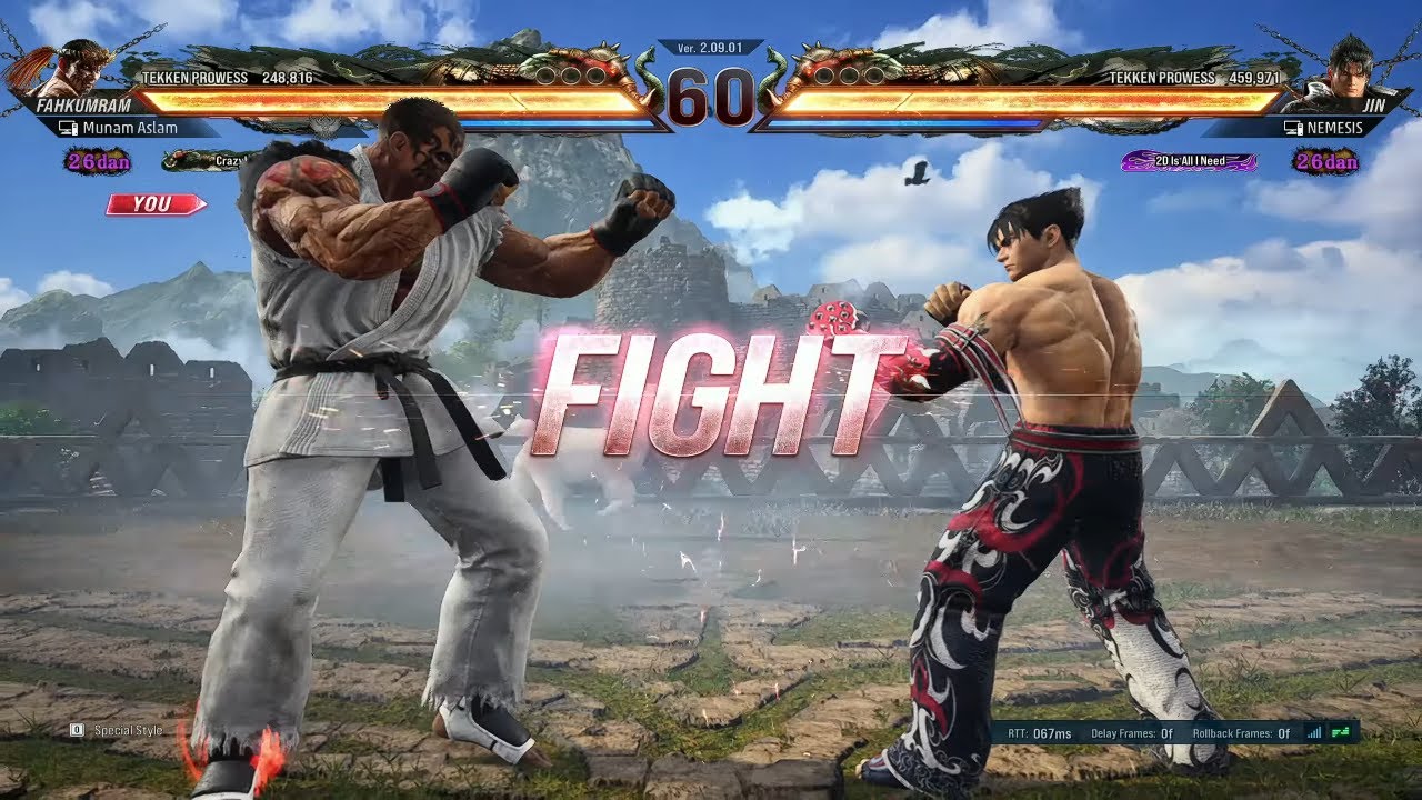 FAHKUMRAM VS JIN TEKKEN 8 ONLINE