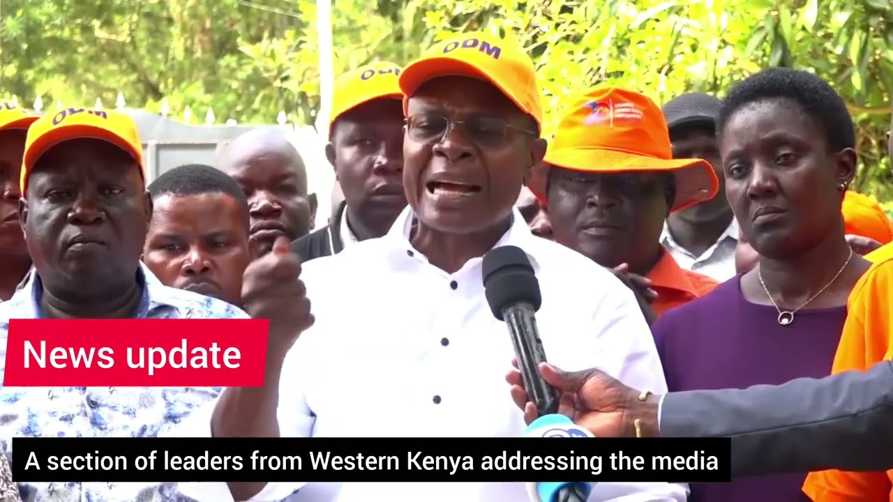 ODM RIFT DEEPENS! SECTION OF LEADERS VOW TO BACK OBURU ODINGA AT ALL COSTS!!