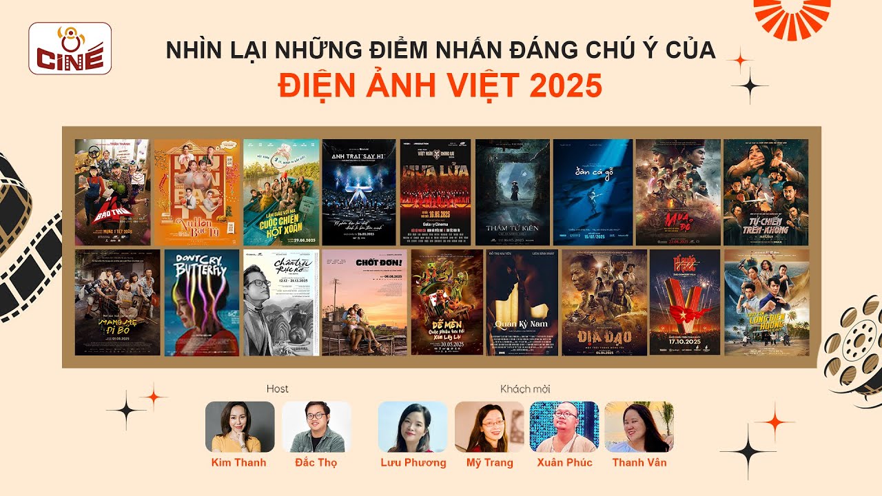 Nhìn lại điện ảnh Việt 2025: Trả lại vị trí xứng đáng cho đạo diễn Victor Vũ và Hàm Trần