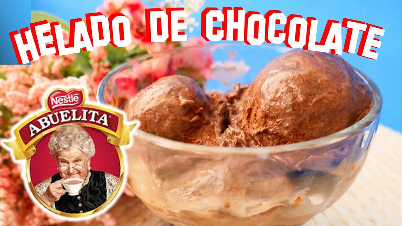 Helado de chocolate abuelita | cocina conmigo | Ale Hervi
