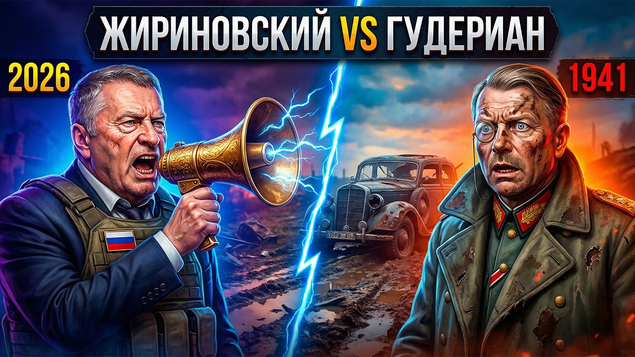 ЖИРИНОВСКИЙ против ГУДЕРИАНА — Кто победит?
