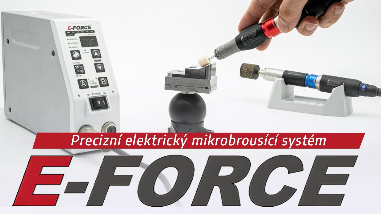 E-FORCE | Precizní elektrická mikrobruska pro detailní práce