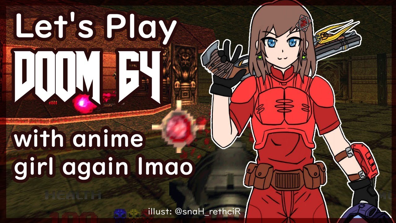 (DOOM 64) Rip and Tear until it's Done! EP1【NIJISANJI ID | Hana Macchia】