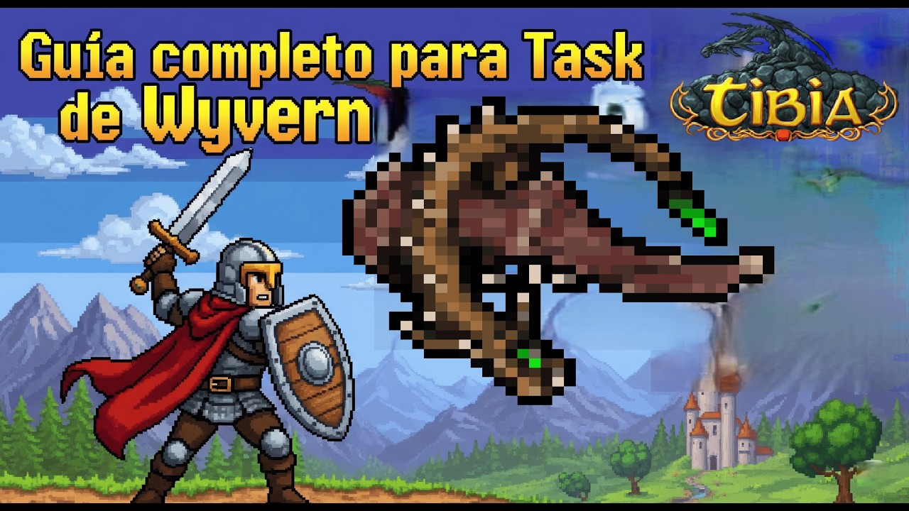 Tibia: Guia completo para task de Wyvern