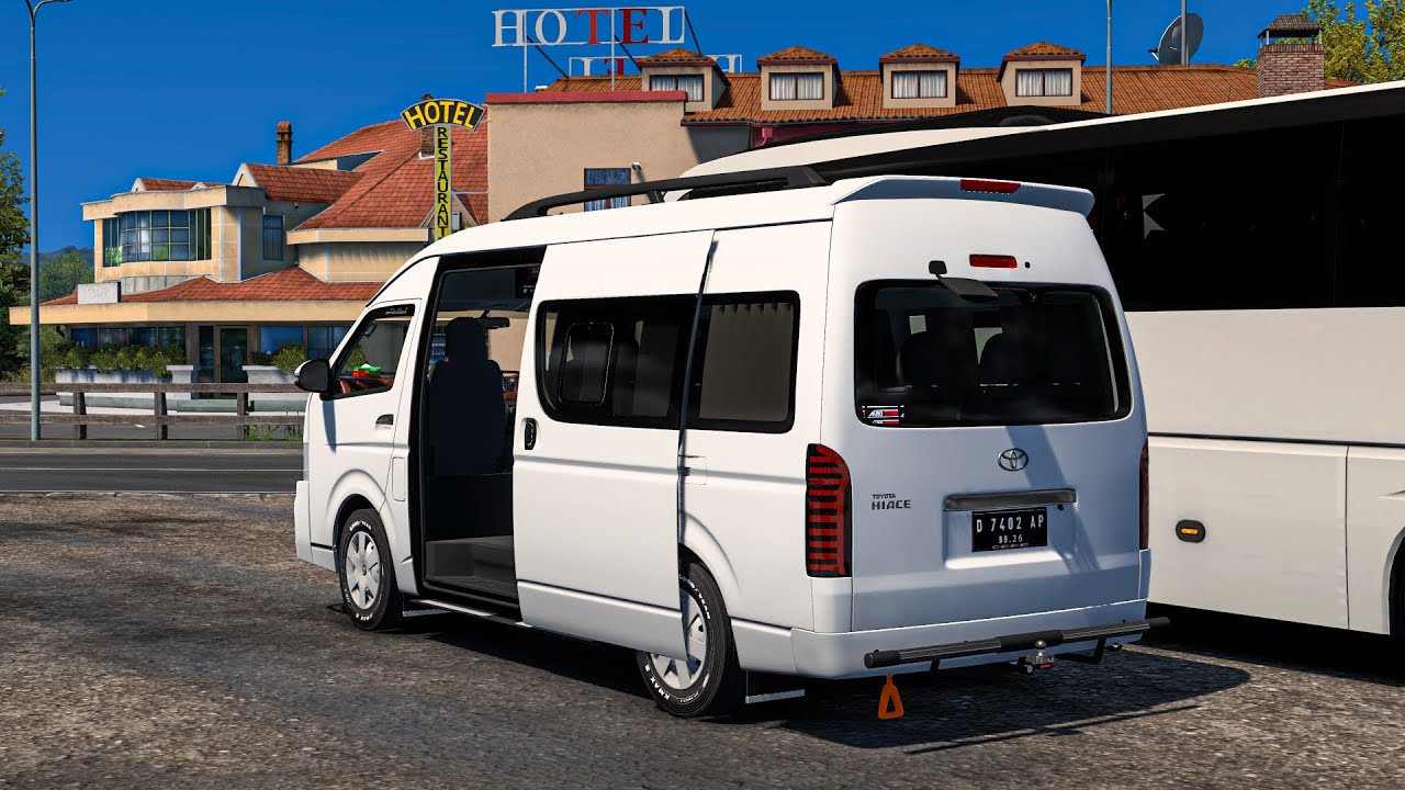 Toyota Hiace | ETS2 1.53 Bus mods