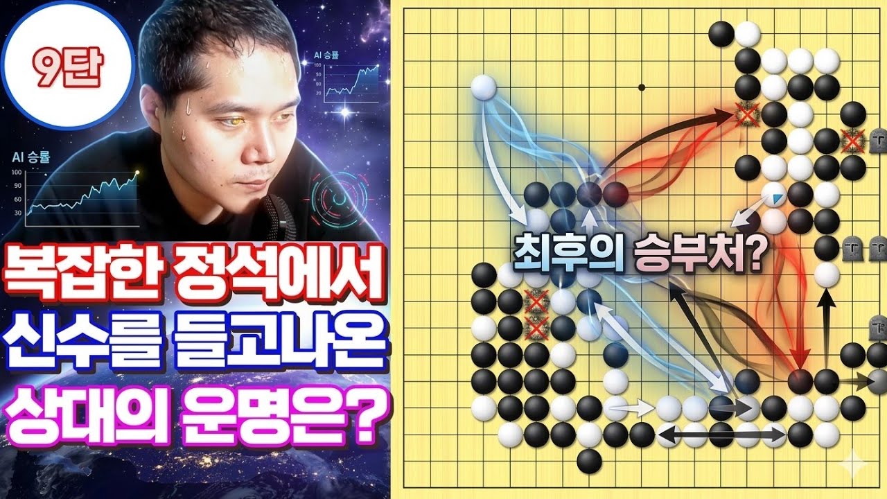 복잡한 최신 정석에서 신수를 들고 나온 상대의 운명은 어떻게 될까?