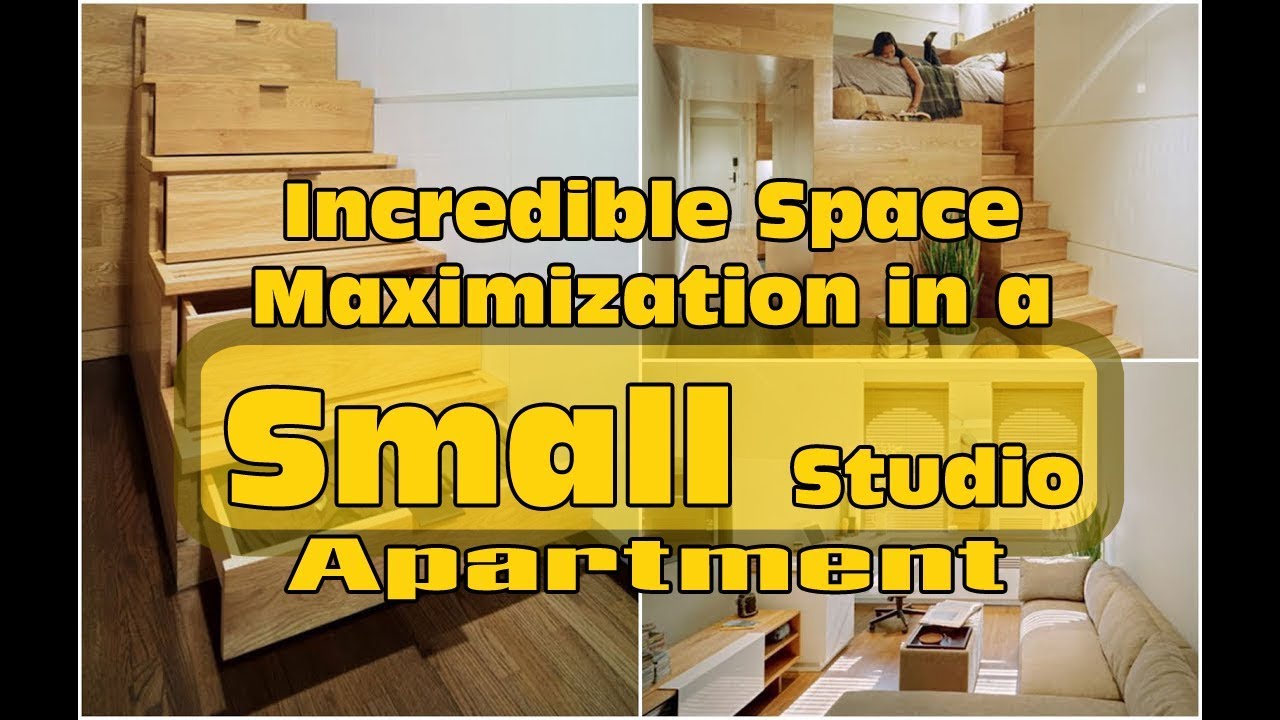 Incredible Space Maximization in a Small Studio Apartment | HD