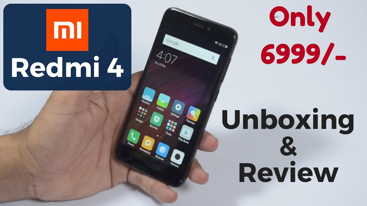 REDMI 4 Unboxing & Review | The Best Smartphone??? [Hindi]