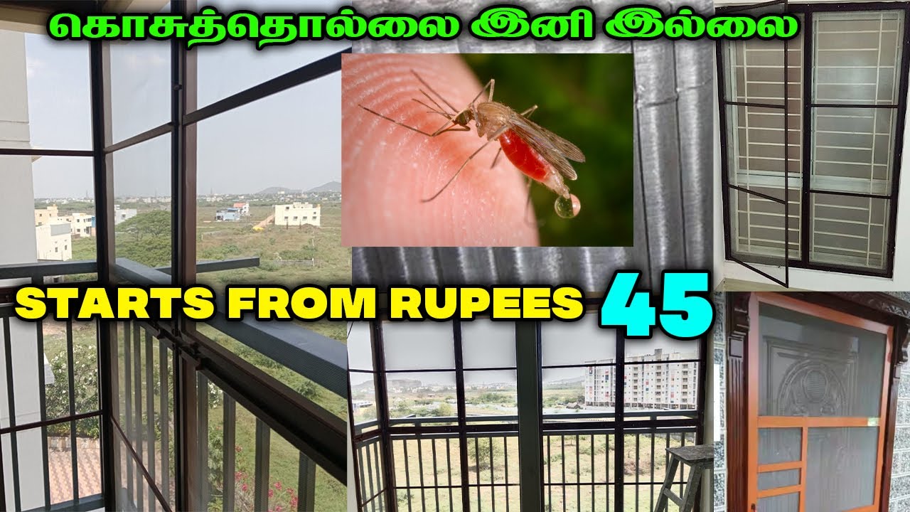 Mosquito Net for windows, Doors, Balcony || Self Installation |mosquitonets for home,Office, Resorts
