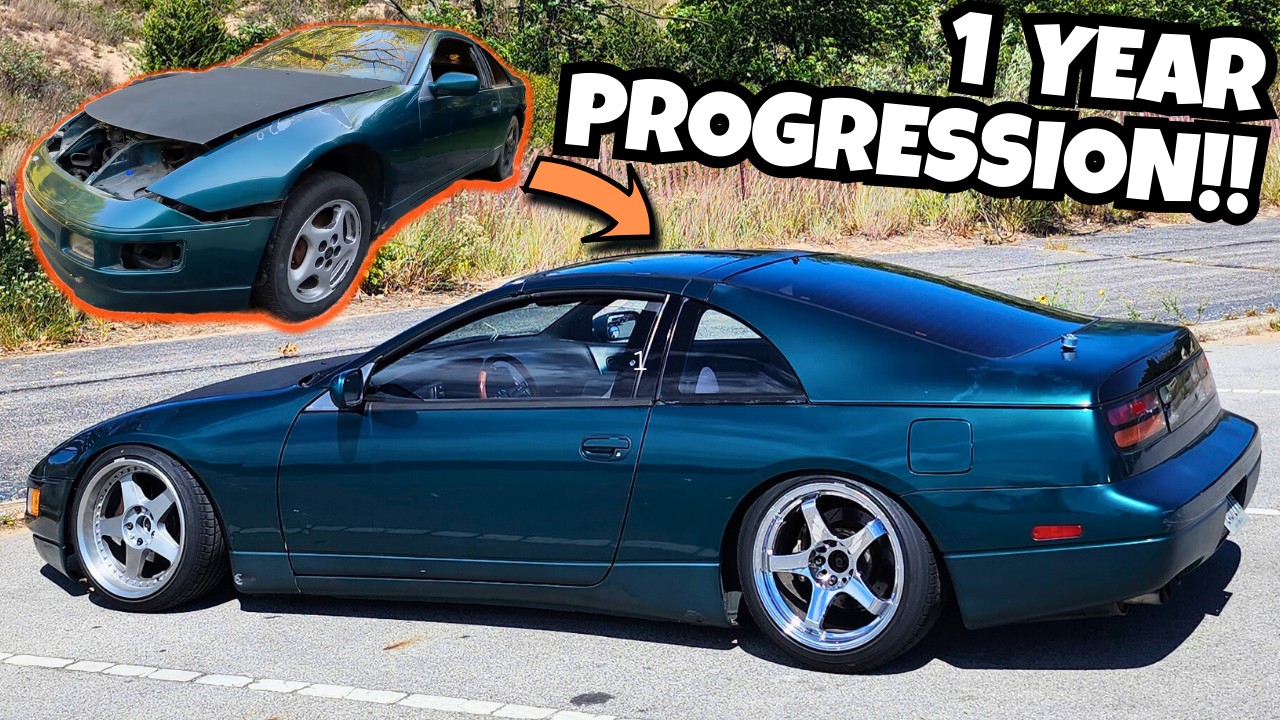 Rebuilding a Junked 300zx in 1 Year!