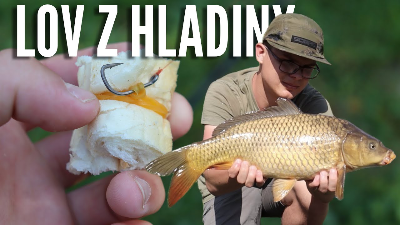 Lov na MLASKAČKU | Kapři z hladiny | Vychytávka na mlaskačku