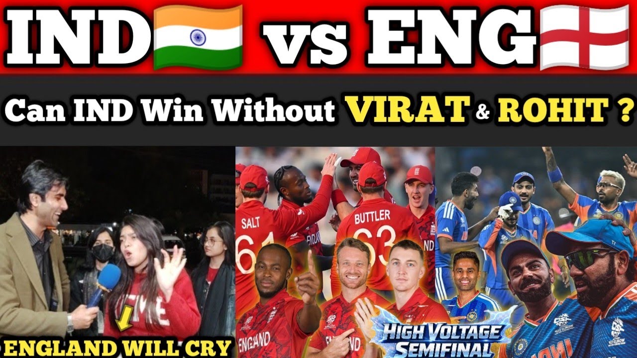 IND🇮🇳 vs ENG🔥High Voltage Semfinal, Can IND Win Without Rohit & Virat ? | Pakistani Reactions 