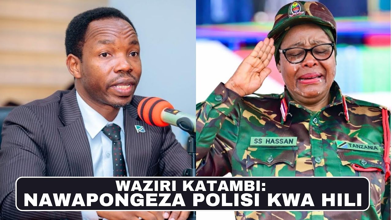 WAZIRI Katambi Azomewa Na Watanzania Baada Ya Kusema Hivi Kuhusu Polisi.