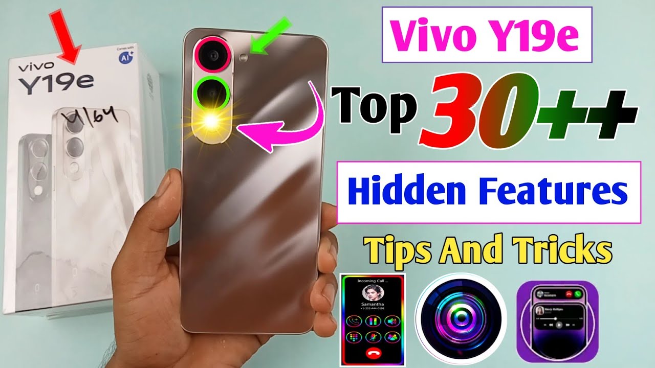 Vivo Y19e Top 30+ Hidden Features / Vivo Y19e tips and tricks / vivo y19e hidden feature