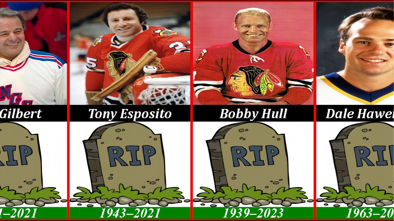 Greatest Ice Hockey Players Who Died Between (1982-2024)