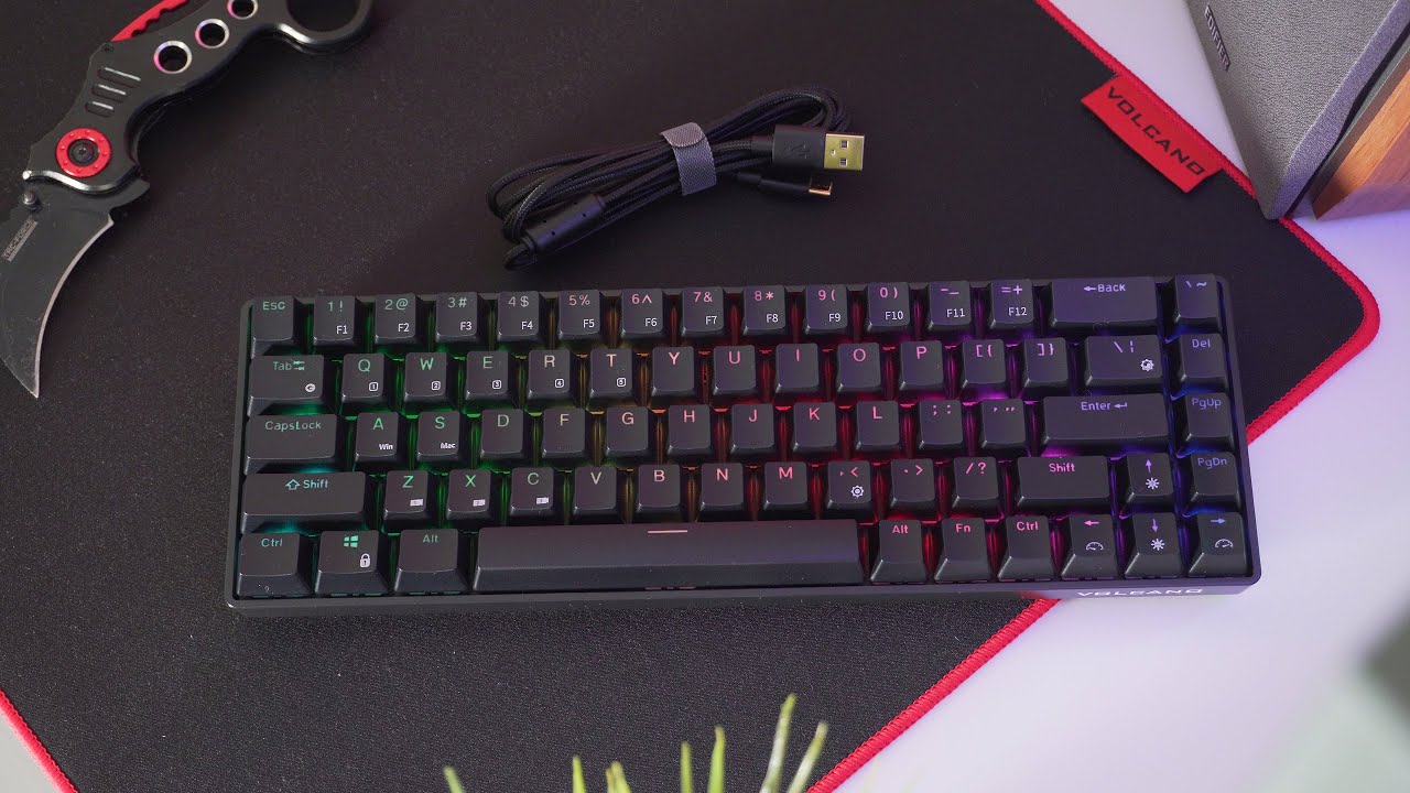 Volcano Lanparty RGB BT 🧽 Dobry i tani bezprzewodowy mechanik / Recenzja 4K