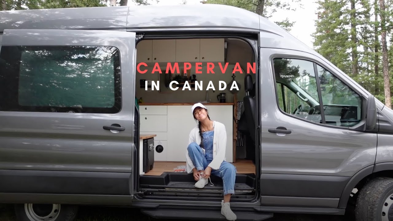 Renting a Campervan to explore Banff National Park! | Lake Louise, Lake Moraine, Johnston Canyon