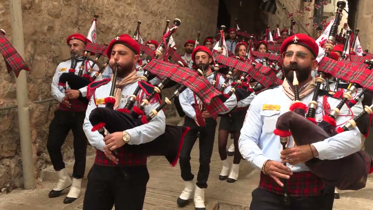 سبت النور 2023 مجموعة كشافة النادي العربي الارثوذكسي القدس